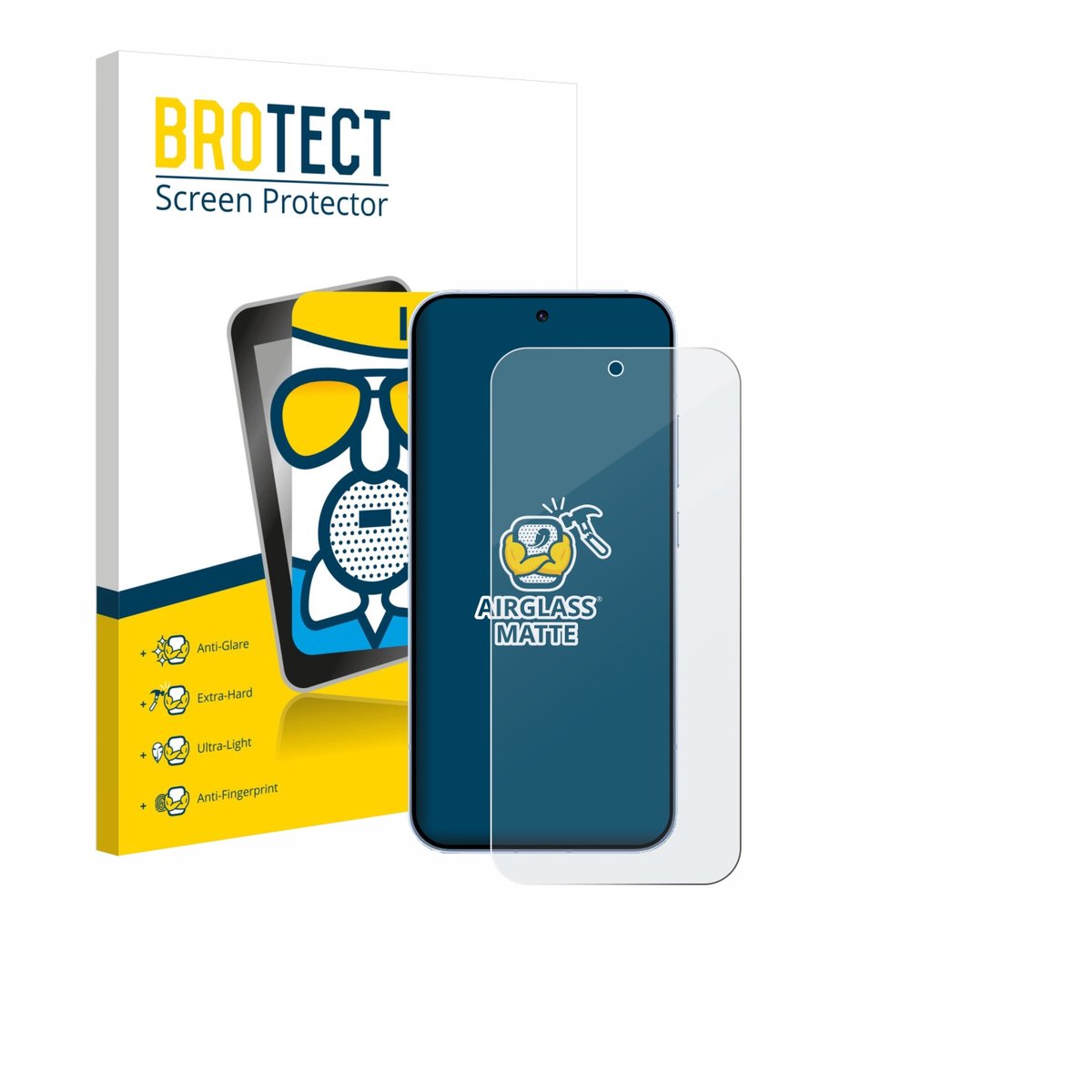 BROTECT - Screenprotector voor Oppo Reno 15 - Folie Beschermfolie Beschermglas matte