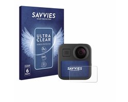 Savvies – Screenprotector voor GoPro Max (2025) – Folie Beschermfolie transparant 6 Stuks