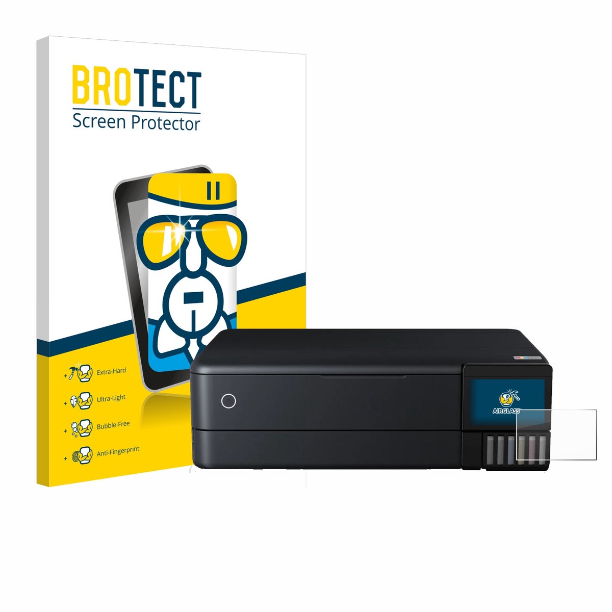 Screenprotector voor Epson EcoTank ET-8550 Beschermglas transparant
