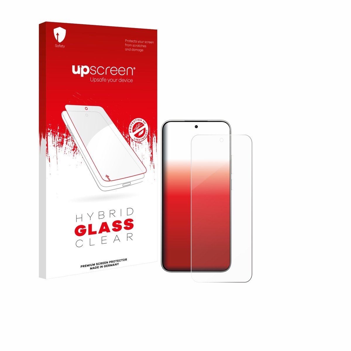 upscreen - Screenprotector voor Xiaomi 15T - Folie Beschermfolie Beschermglas transparant
