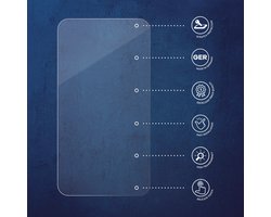 Savvies - Screenprotector voor SumUp Terminal - Folie Beschermfolie transparant 6 Stuks