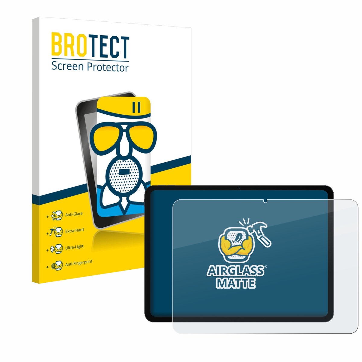 BROTECT - Screenprotector voor OnePlus Pad Go 2 - Folie Beschermfolie Beschermglas matte