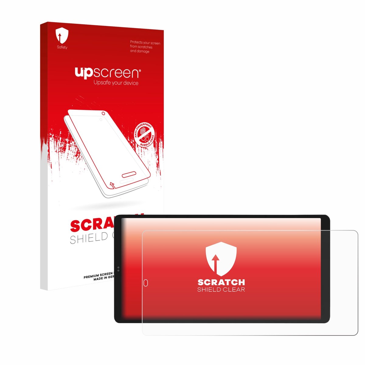 upscreen - Screenprotector voor Shelly Wall Display X2i - Folie Beschermfolie transparant