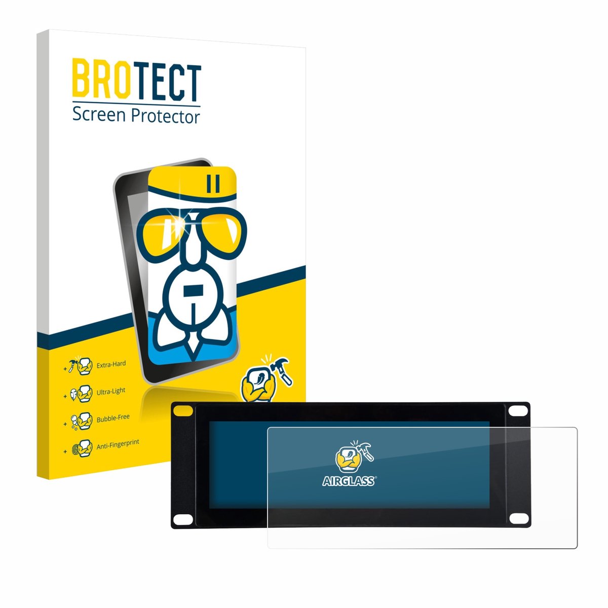 Screenprotector voor GeeekPi DP-0059 7.84" Beschermglas transparant