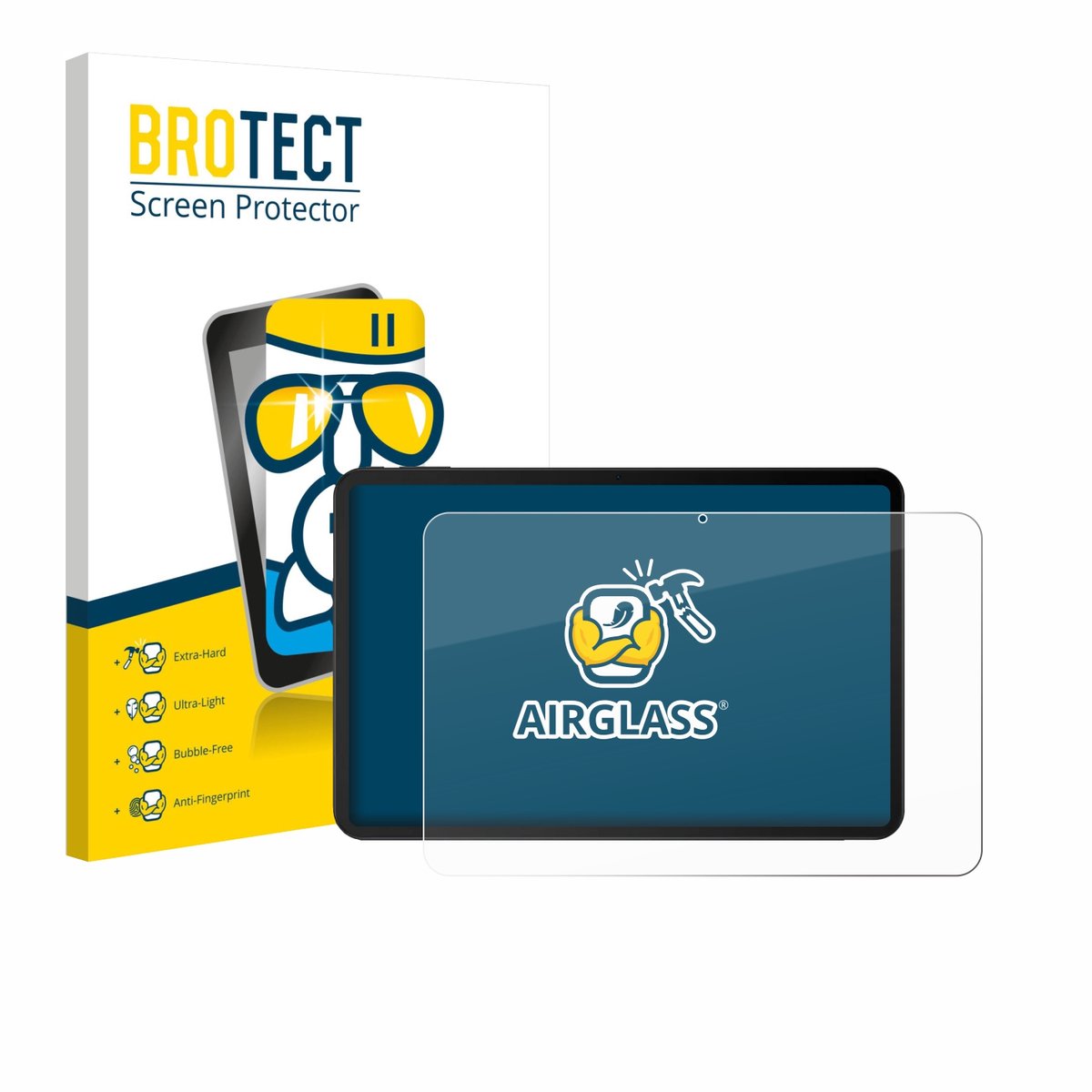 Screenprotector voor Doogee Tab G6 Max Beschermglas transparant