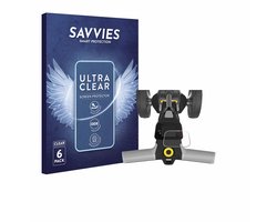 Savvies - Screenprotector voor PowaKaddy CT6 2025 - Folie Beschermfolie transparant 6 Stuks