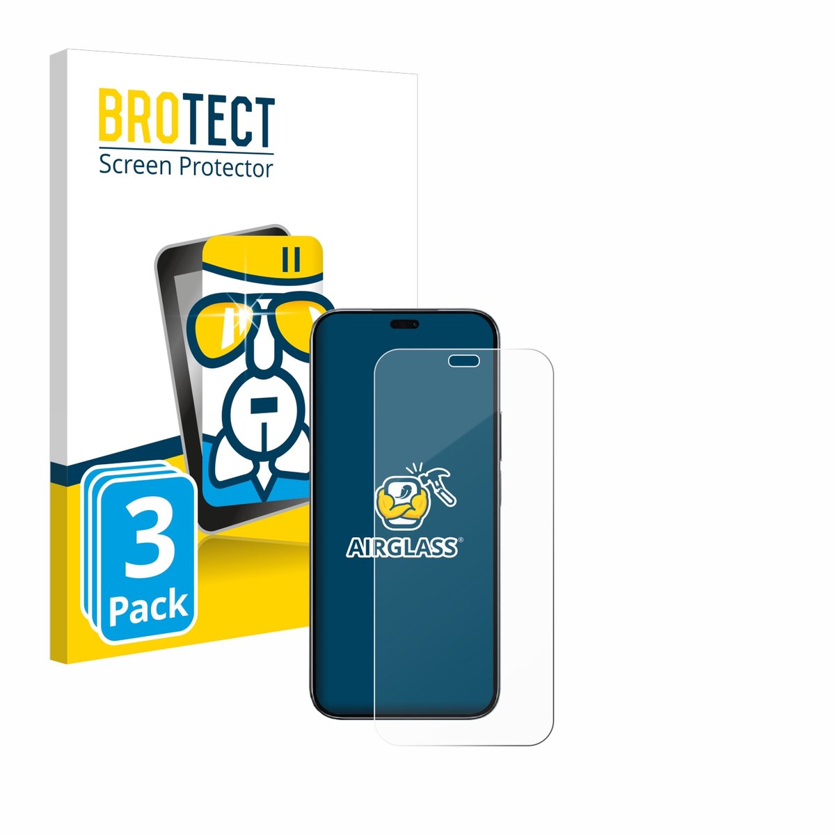 Screenprotector 3 Stuks voor Honor 200 Lite Beschermglas transparant