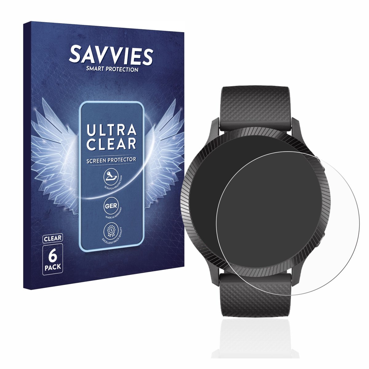 Savvies - Screenprotector voor Blackview R8 - Folie Beschermfolie transparant 6 Stuks