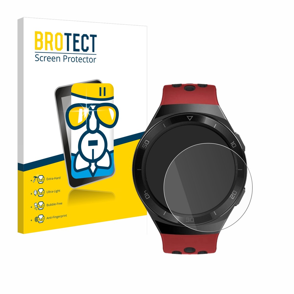 Screenprotector voor Huawei Watch GT 2e Beschermglas transparant