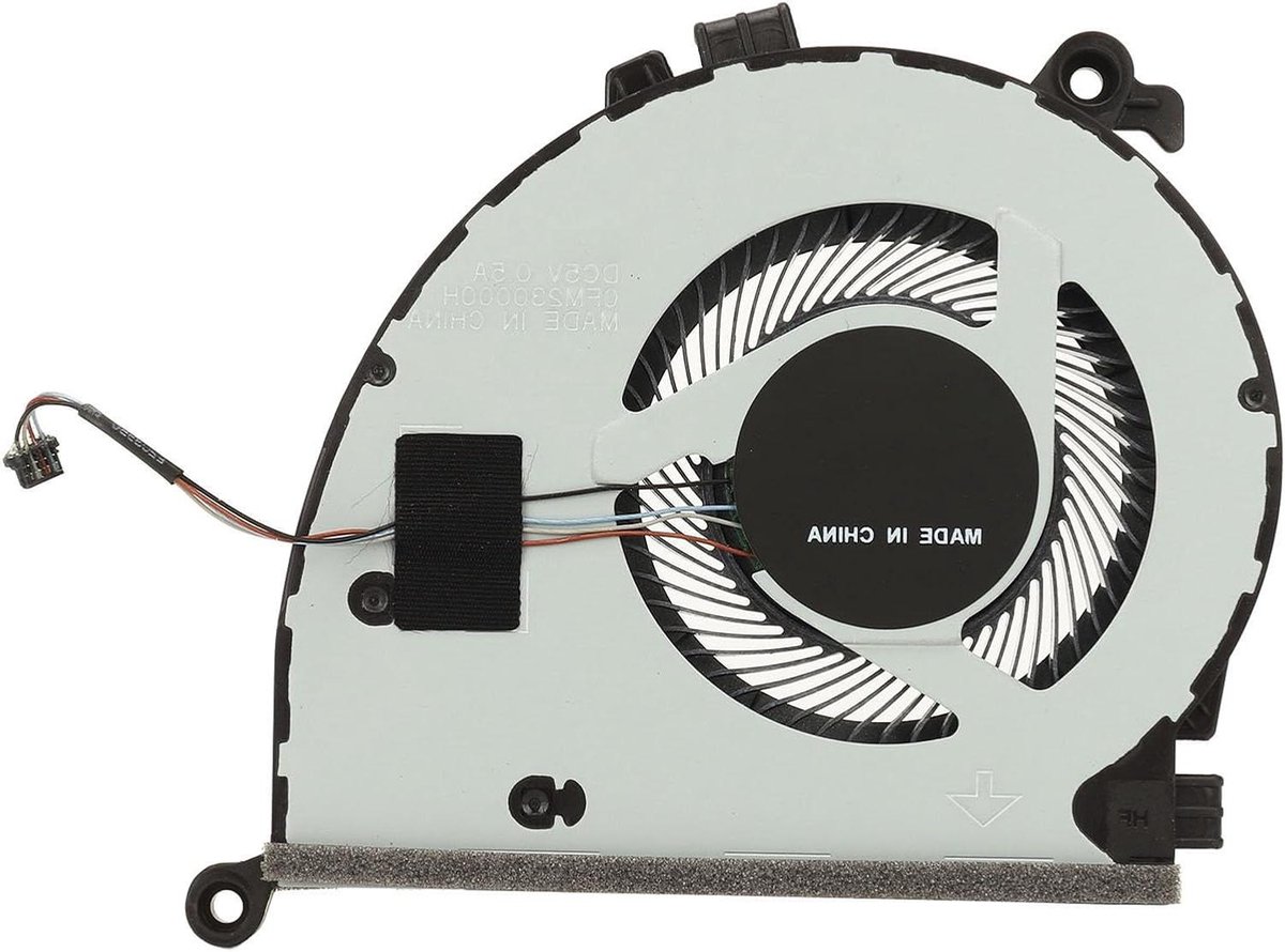 Allecto- CPU koelventilator - ThinkBook - 14/15 inch - DQ5D576G011 - 4pin Power Connector - Laptop CPU-ventilator - Geschikt voor ThinkBook 14 IIL 14 IML 15 IIL 15 IML - Zilveren model