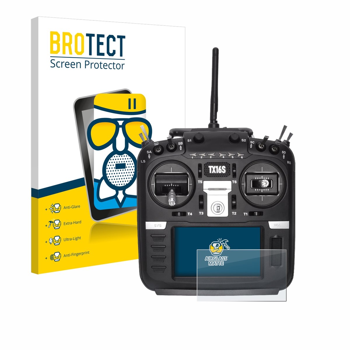 Anti-Glare Screen Protector For Radiomaster Boxer - View #4