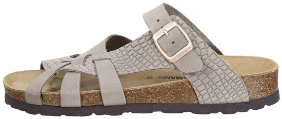 Bonillo Suède Slipper Comfort Dr. Brinkmann Heren Pantoffels Bonillo - Suède Leren Pantoffels, Cognac, Normale Breedte Online Schoenen Heren