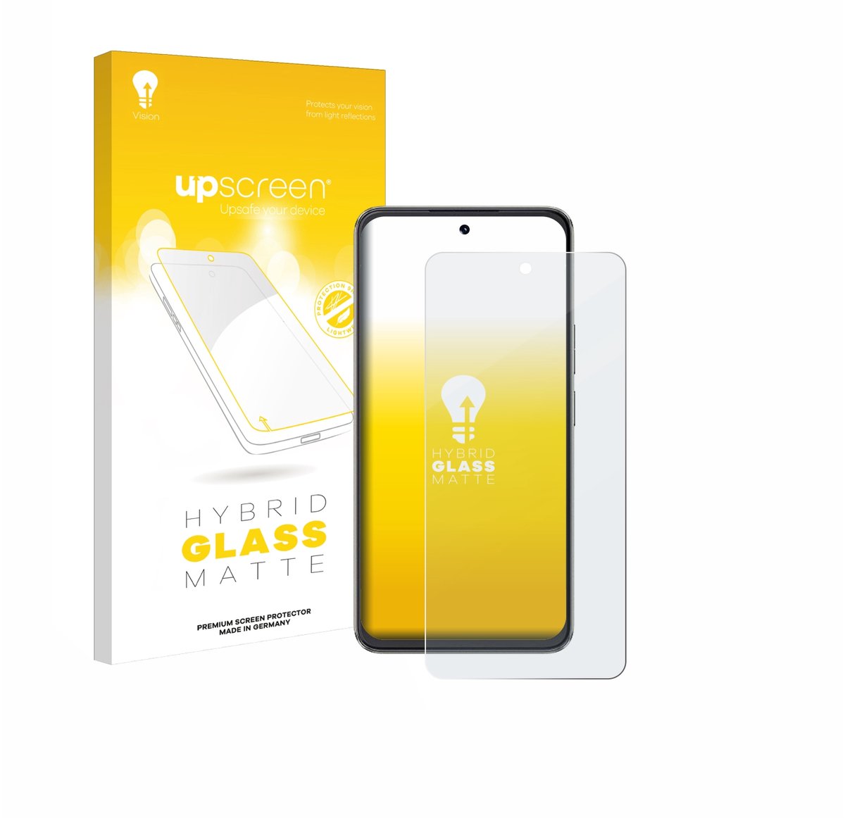 upscreen - Screenprotector voor Cubot Note 60 - Folie Beschermfolie Beschermglas matte