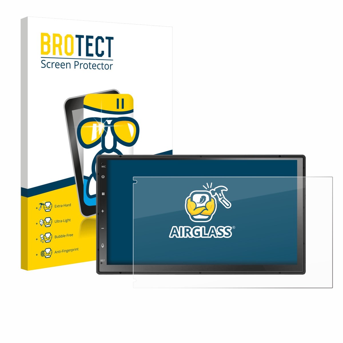 Screenprotector voor Atoto A5L 7" Beschermglas transparant