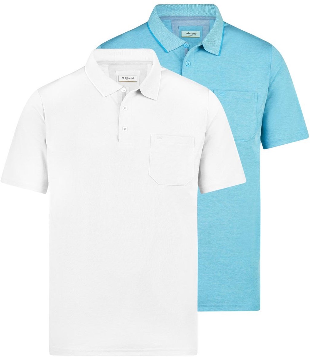 Redmond Heren poloshirt 2 pack Basic