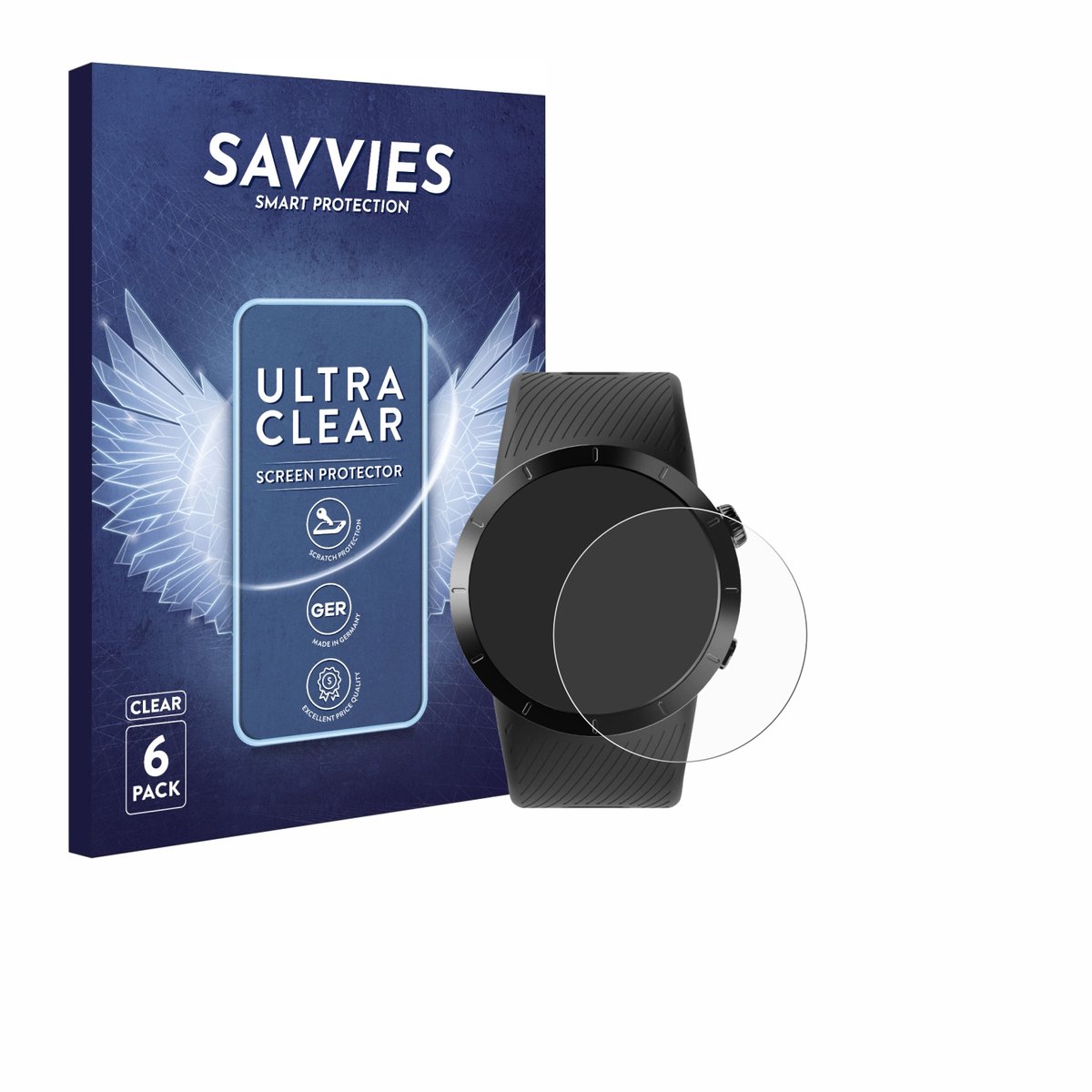 Savvies - Screenprotector voor Shot Scope X5 - Folie Beschermfolie transparant 6 Stuks