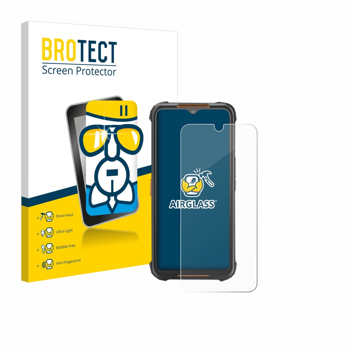 Screenprotector voor AGM H5 Beschermglas transparant