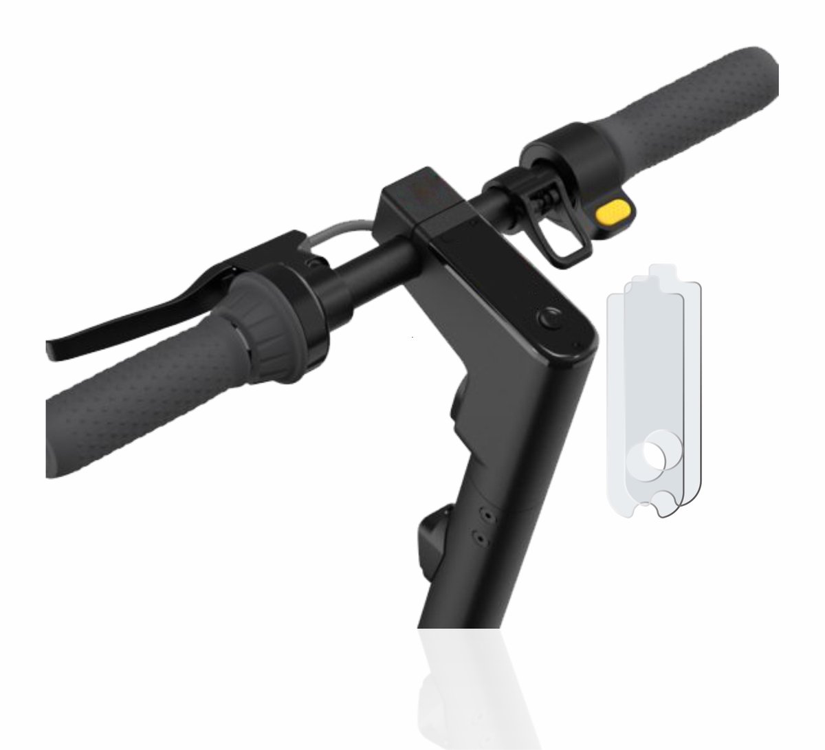 BROTECT - Screenprotector voor Segway Ninebot KickScooter MAX G30 / G30D / G30D II - Folie Beschermfolie matte 2 Stuks – foto 5