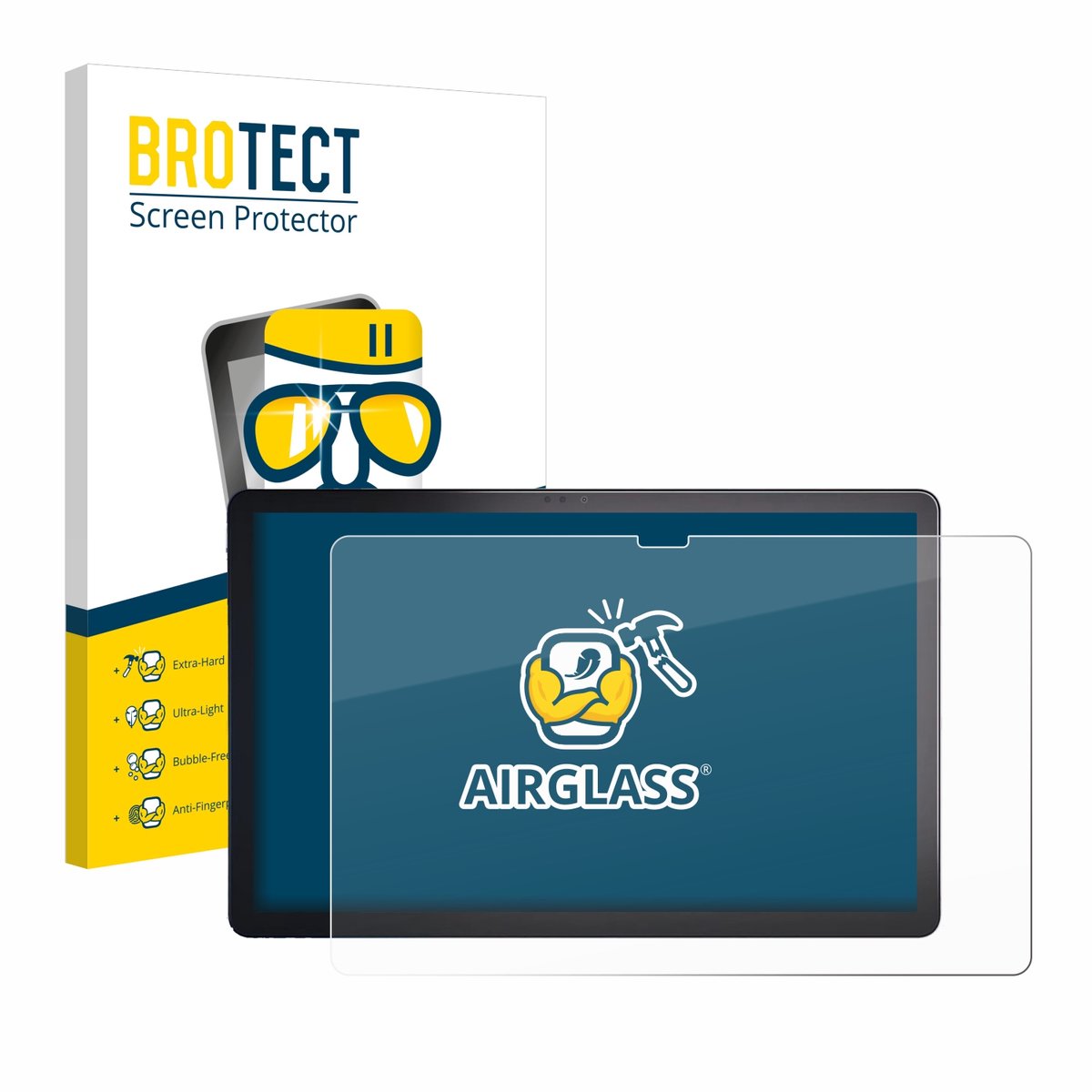 Screenprotector voor Lenovo Tab P11 Plus Beschermglas transparant