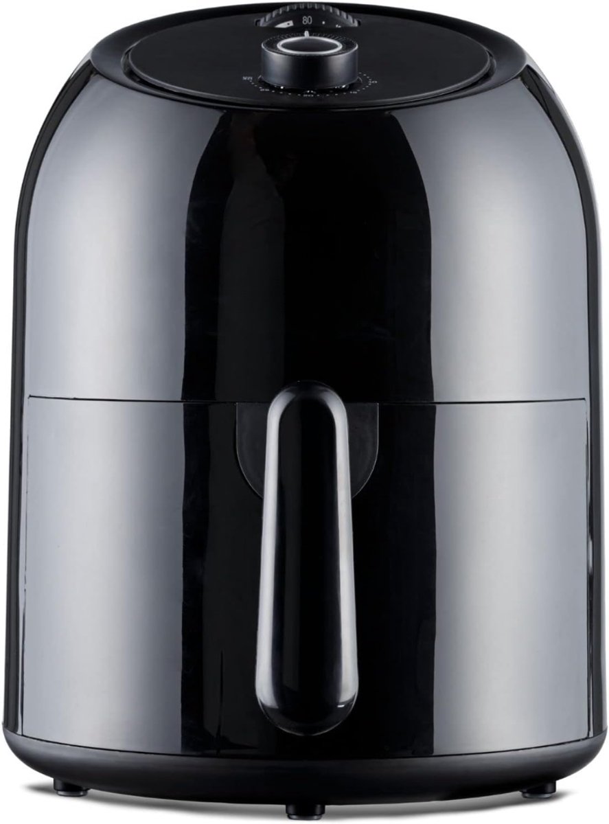Zyrex® Mini Airfryer - Airfryer - Heteluchtfriteuse - Compact - Zwart - 28cm x 29cm x 37cm