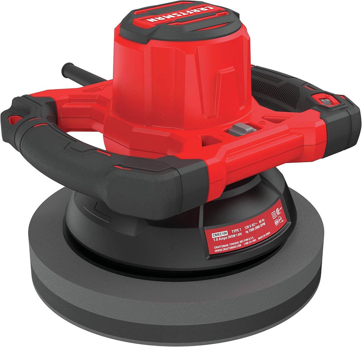 Elektrische Polijstmachine met Snoer voor Auto en Vloer - 10 Inch