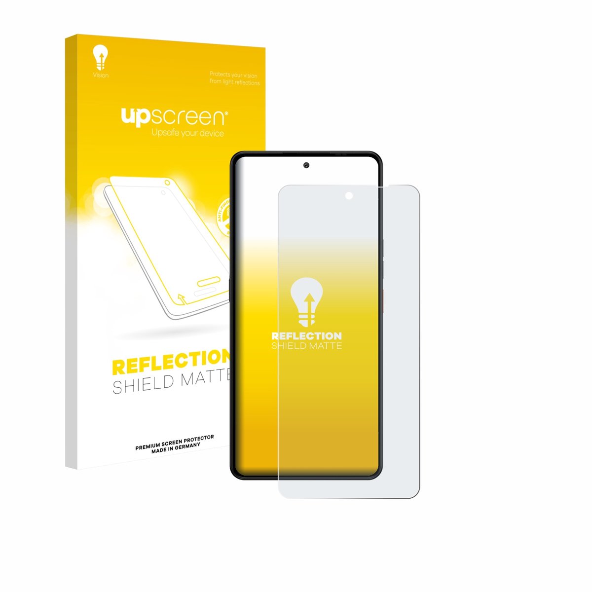 upscreen - Screenprotector voor Gigaset GS6 - Folie Beschermfolie anti glare matte