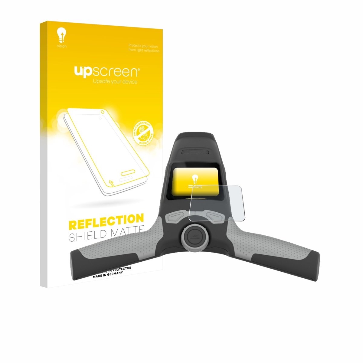 upscreen - Screenprotector voor PowaKaddy FW5s - Folie Beschermfolie anti glare matte