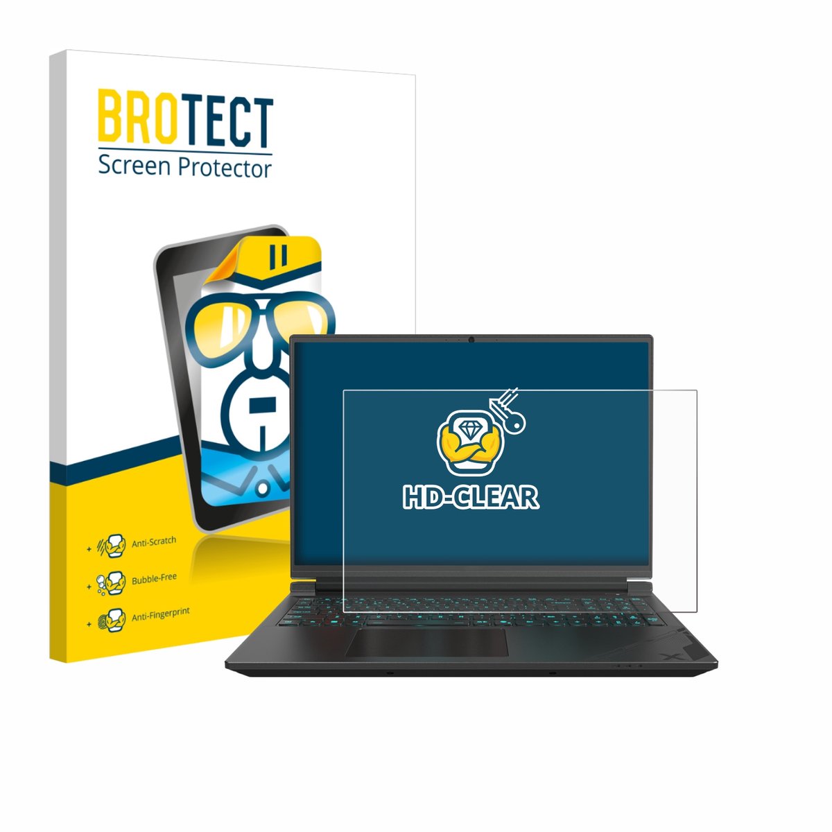 BROTECT - Screenprotector voor Gigabyte G6X - Folie Beschermfolie transparant