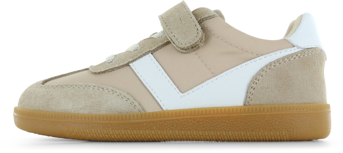 Go Banana's Beige Sneaker - Sneakers Kinderen - Meisjes - Taupe - Nylon - Maat 28