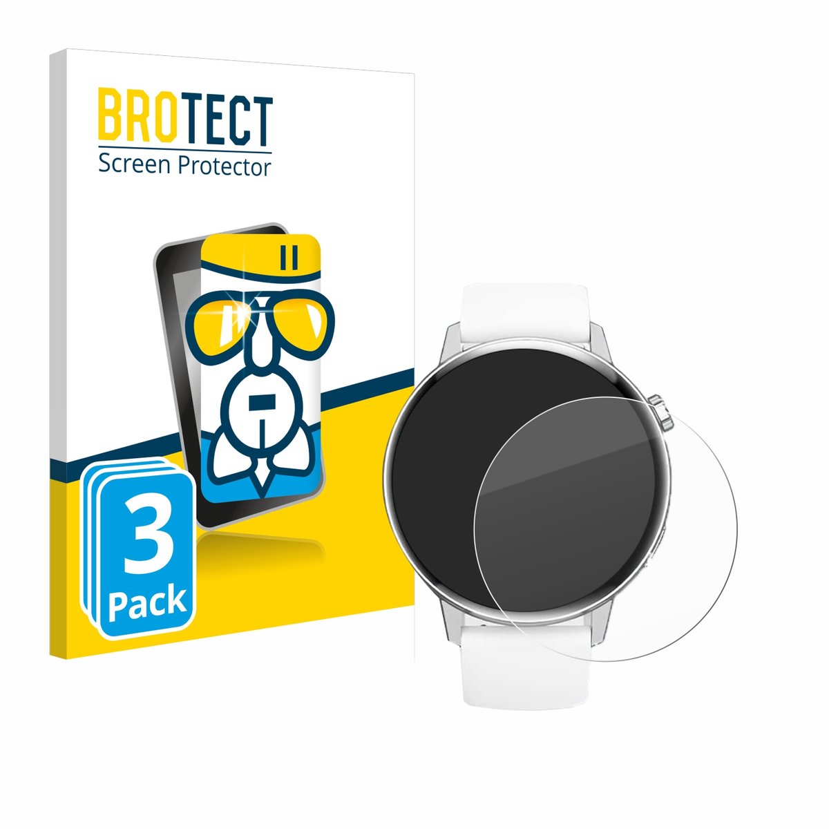 Screenprotector 3 Stuks voor Swgota I39H 1.32" Beschermglas transparant