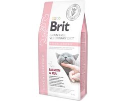 Brit Care Grainfree Veterinary Diet Cat Hypoallergenic Salmon 5 kg - Kat