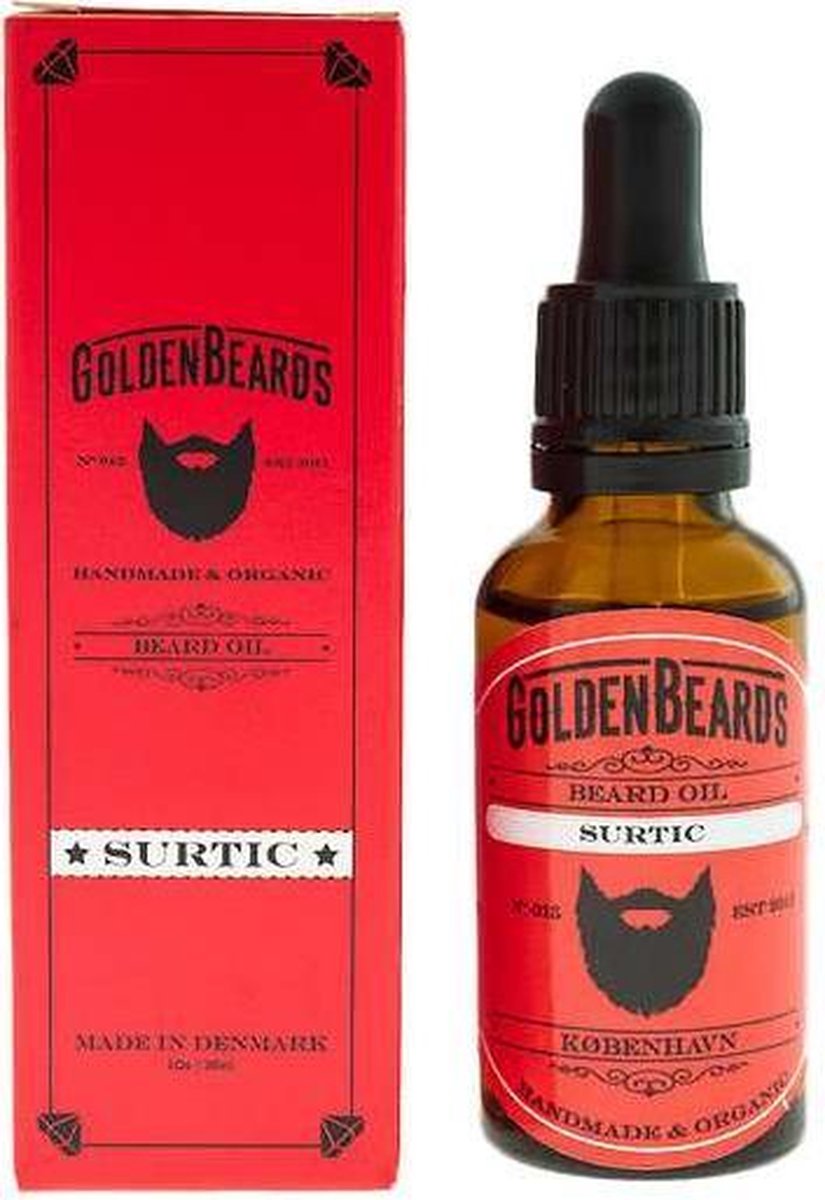 Golden Beards Beard Oil Surtic