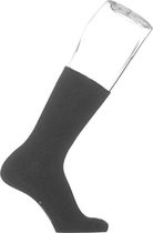 Bonnie Doon - Heren - Cotton Sock - Zwart Heather - maat 0-3 maanden (2 paar)