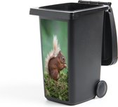 Autocollant pour contenant - Animal de la forêt - Écureuil - Mousse - 38 x 80 cm - Autocollant Kliko