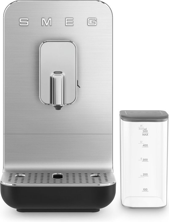 SMEG BCC13BLMEU - Volautomatische koffiemachine met melkreservoir - Mat Zwart
