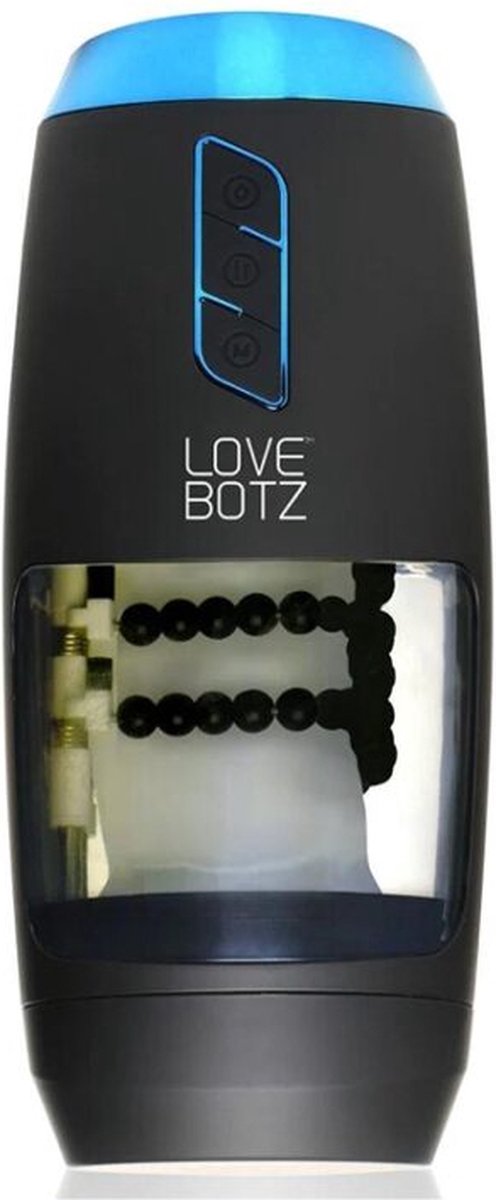 Goedkoopste XR Brands - LoveBotz AH090 - The Milker Slider Stroking Masturbator - Black