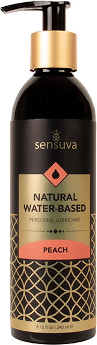 Goedkoopste Sensuva - Natural Waterbasis Glijmiddel Perzik 240 ml