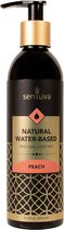 Sensuva - Natural Waterbasis Glijmiddel Perzik 240 ml