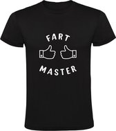 Fart master Heren T-shirt - scheet - scheetje - scheet laten - grappig