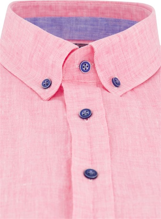 Giordano chemise décontractée manches courtes rose