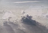Fotobehang - Vlies Behang - Wolken op een Muur - 520 x 318 cm