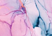 Fotobehang - Vlies Behang - Roze Marmer - 254 x 184 cm