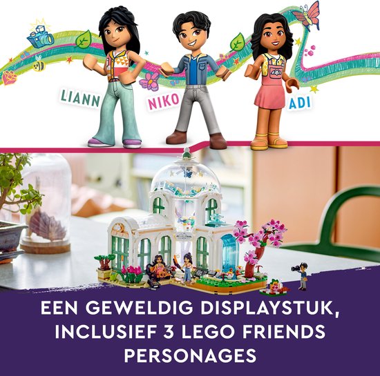 LEGO Friends - Botanische tuin Bloemen en Planten Modelbouw - 41757