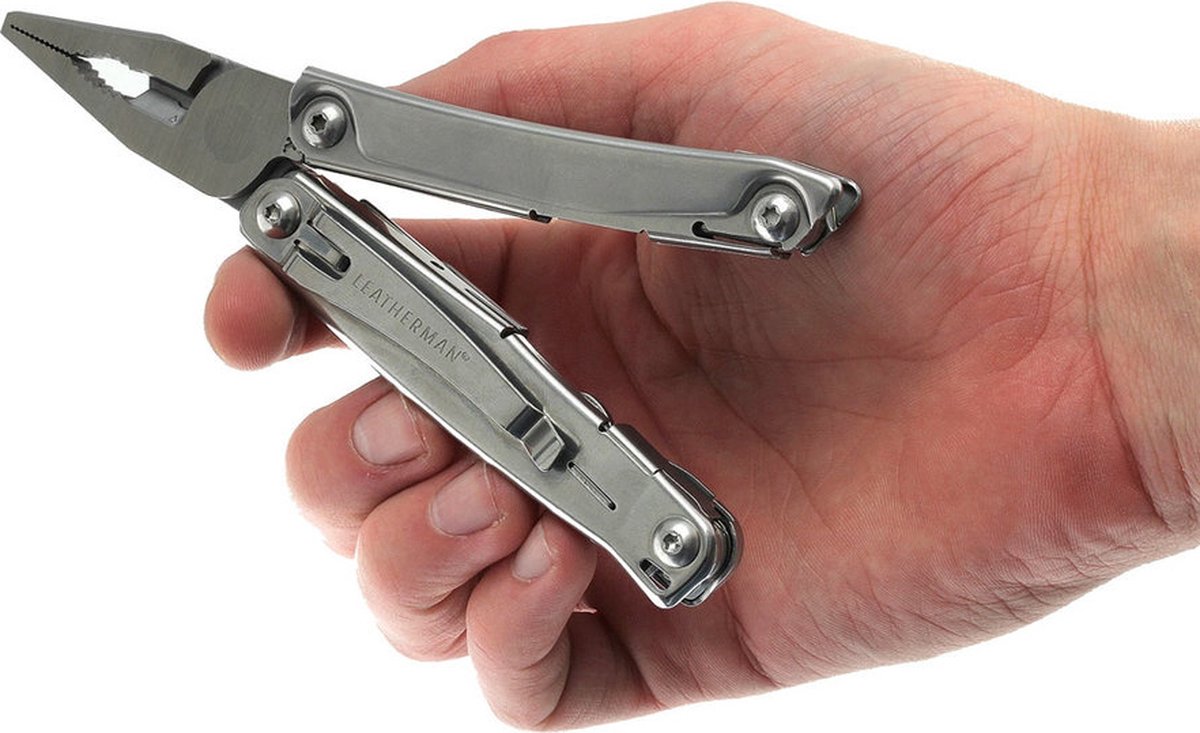 Leatherman Rev multitool - 14 functies - RVS - zilver - blister
