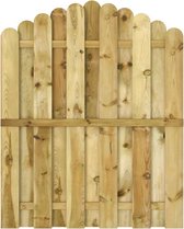 vidaXL - Poort - 100x125 - cm - geïmpregneerd - grenenhout