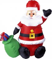 Gonflable Père Noël - Objet de décoration de fête