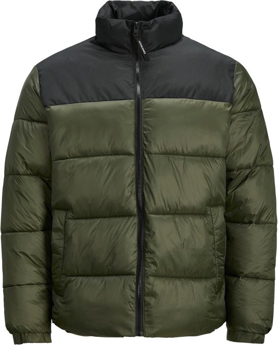 JACK&JONES JJETOBY PUFFER COLLAR SN Heren Jas