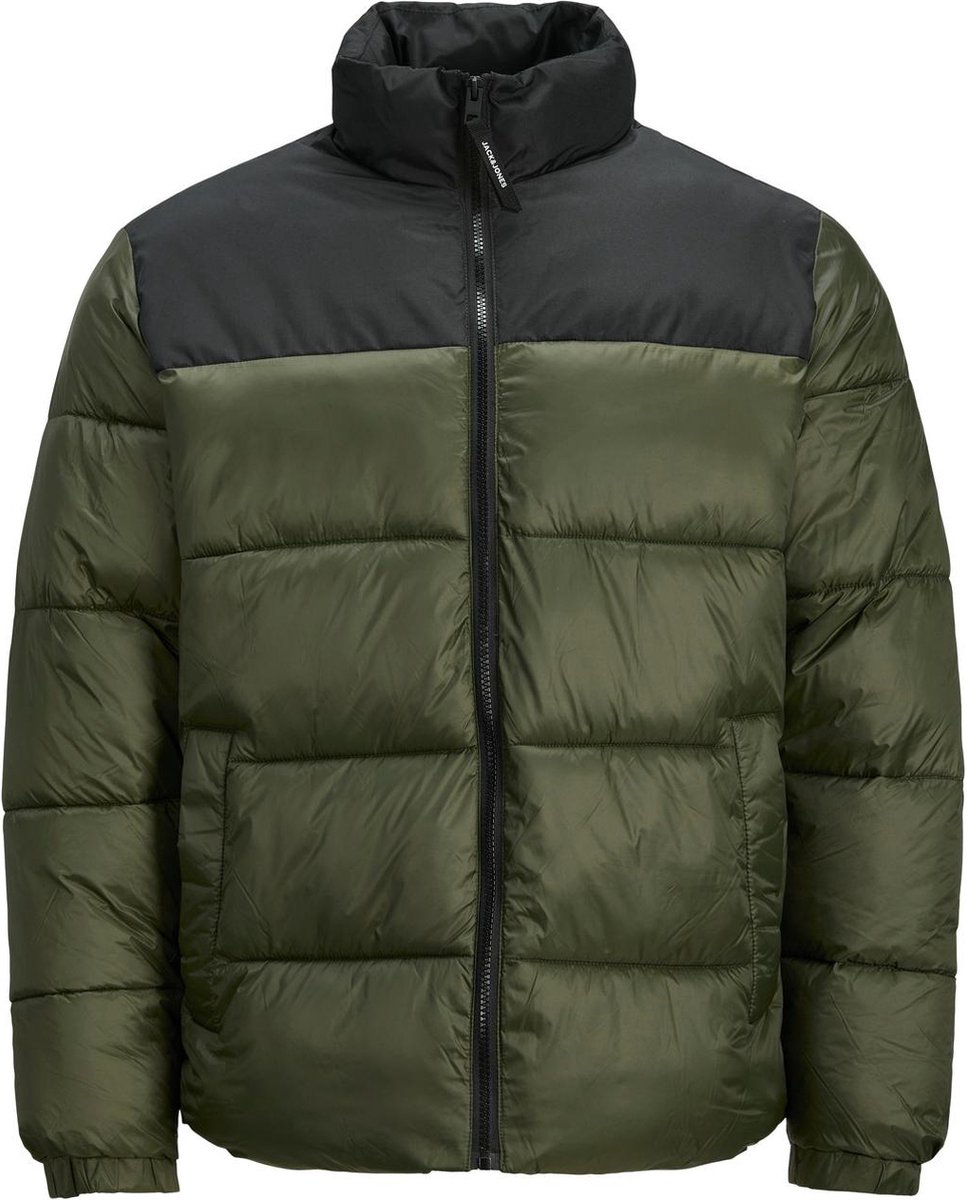 JACK&JONES JJETOBY PUFFER COLLAR SN Heren Jas - Maat XL