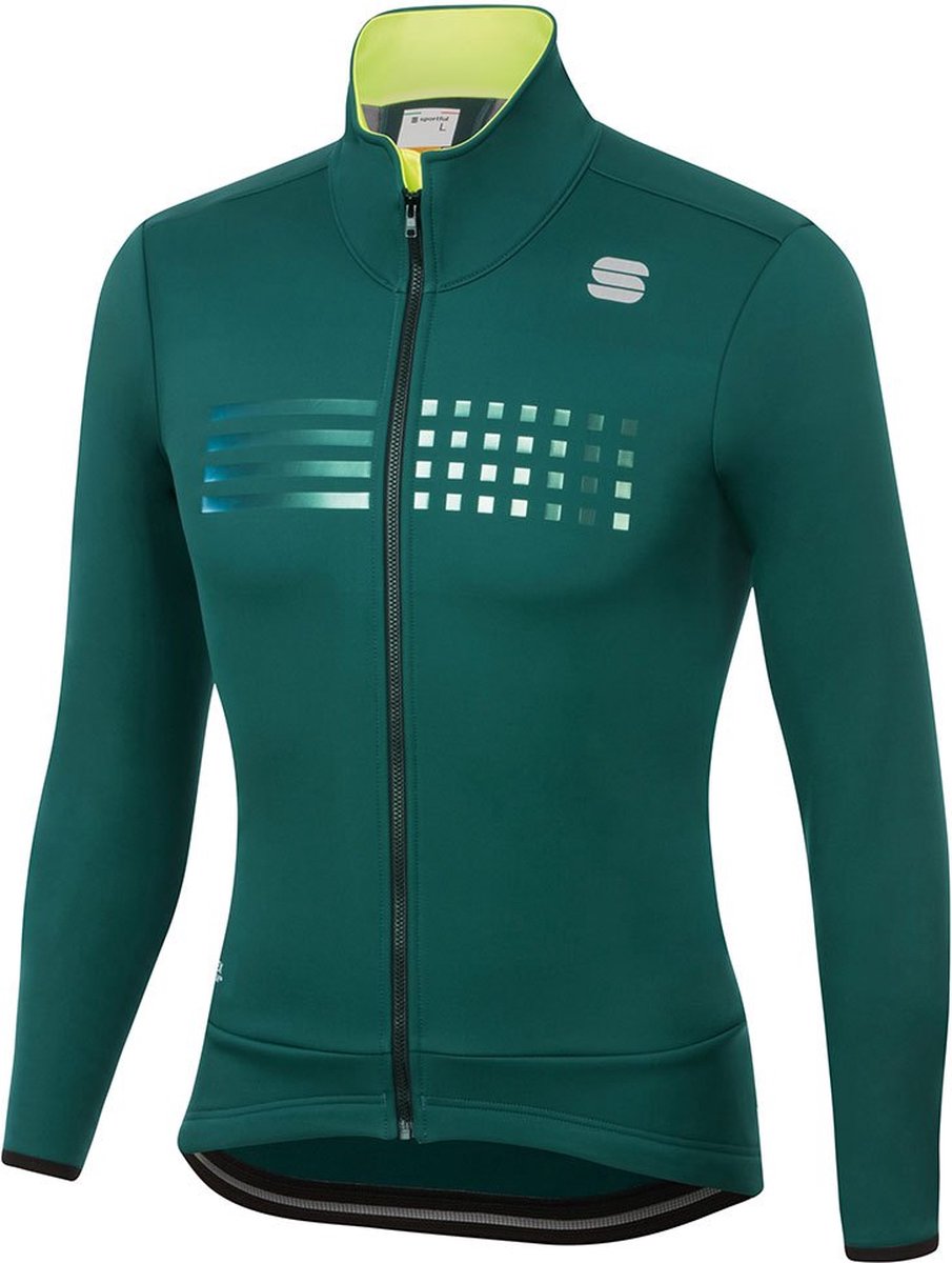 Sportful Fietsjack Heren Groen - TEMPO JACKET SEA MOSS - XL