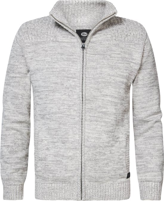 Petrol Industries - Cardigan mixte homme Woodstock - Wit - Taille XL